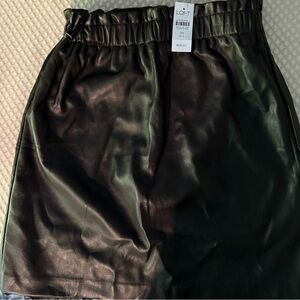 NWT pleather skirt